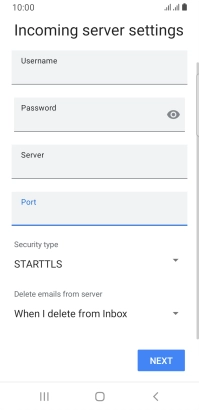 Press the drop down list below 