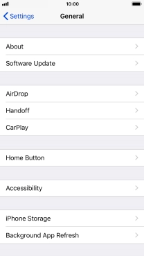 Press iPhone Storage.