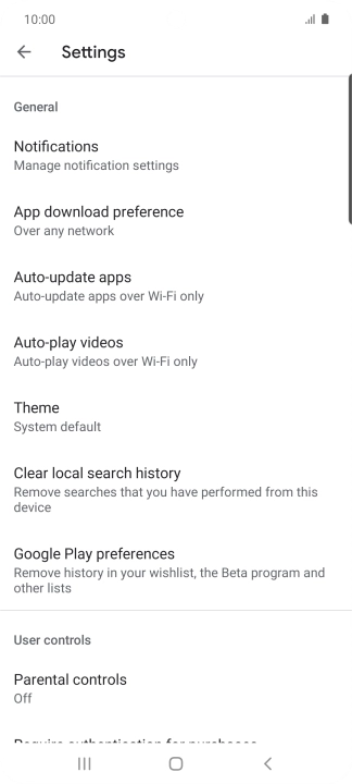 Press Auto-update apps.