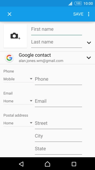 Press the picture icon.