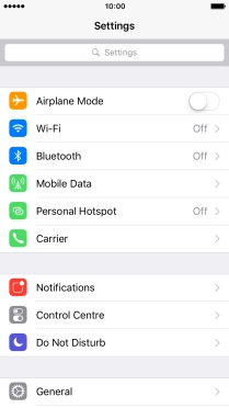 Press Bluetooth.