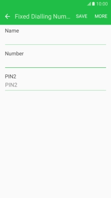 Press PIN2 and key in your PIN2.