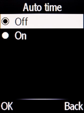 Select On.