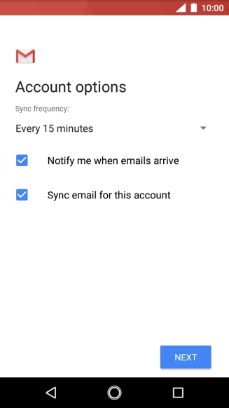 Press the drop down list below 