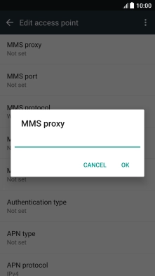 Key in 10.24.59.200 and press OK.