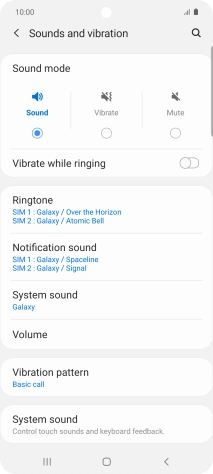 Press Ringtone.