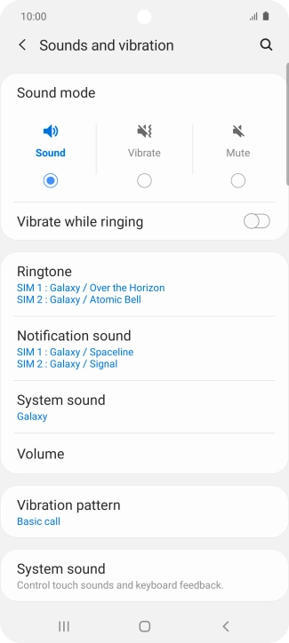 Press Ringtone.