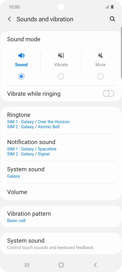 Press Ringtone.
