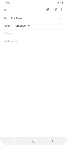 Press Subject and key in the required subject.