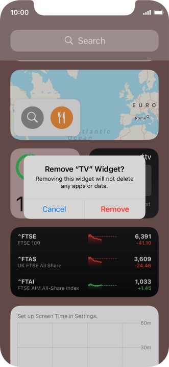 Press Remove.