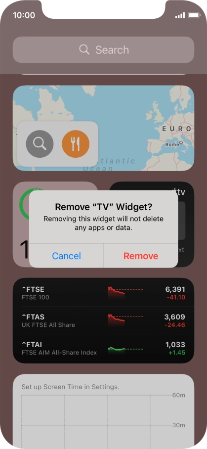 Press Remove.