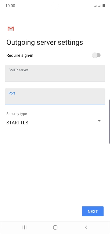 Press the drop down list next to 