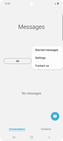 Press Settings.