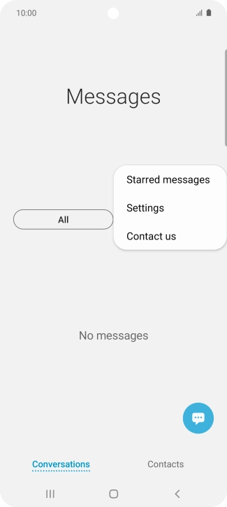 Press Settings.