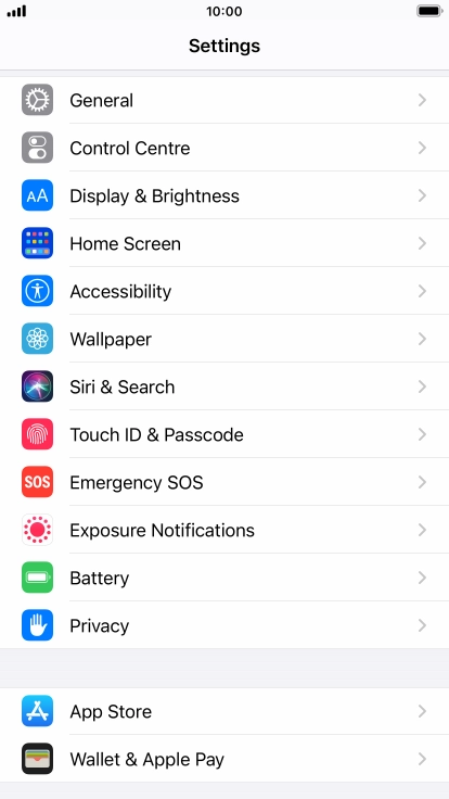 Press Home Screen.