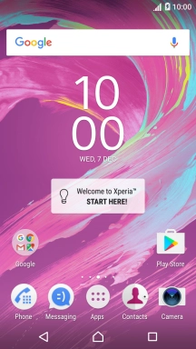 When the battery charging icon is displayed, the battery is charging.