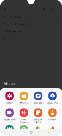 Press My Files and go to the required folder.