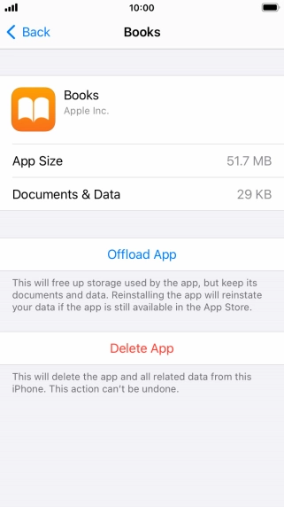 Press Offload App.