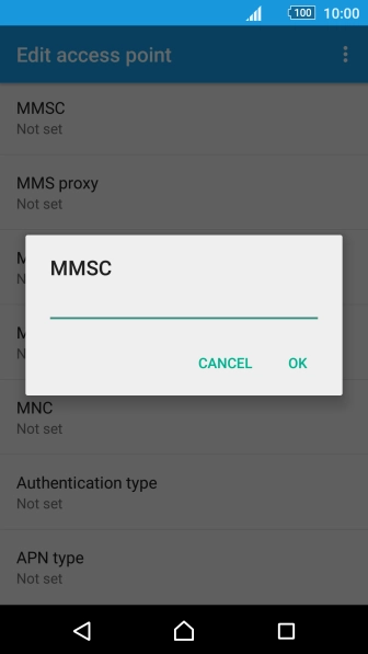Key in http://www.vodafone.ie/mms and press OK.