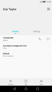Press the required number.