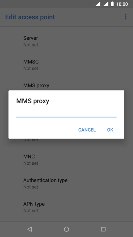 Key in 10.24.59.200 and press OK.