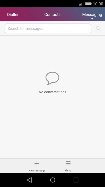 Press New message.