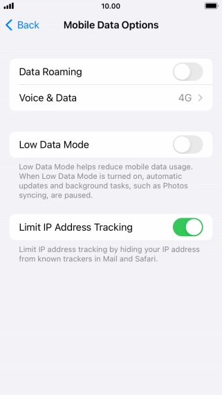 Press Voice & Data.