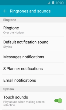 Press Ringtone.