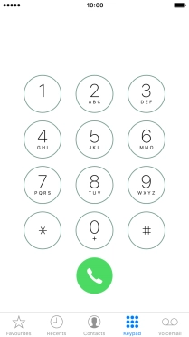 Press Keypad.