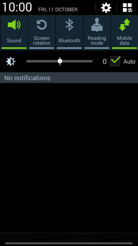 Press  to turn the function on or off.