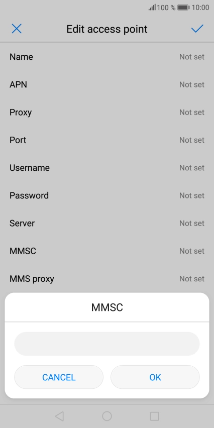 Key in http://www.vodafone.ie/mms and press OK.