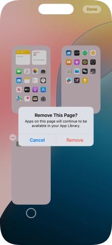 Press Remove.