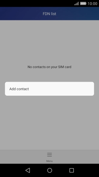 Press Add contact.