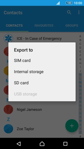 Press SIM card.