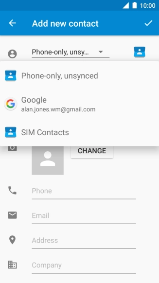 Press Phone-only, unsynced.