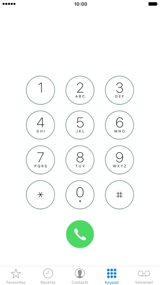 Press Keypad.