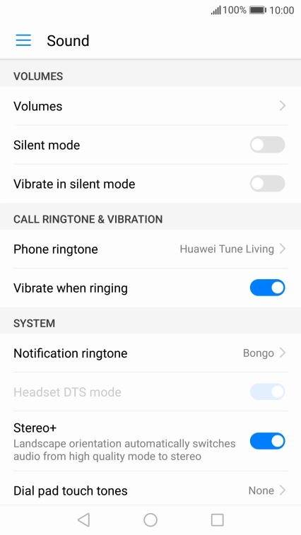 Press Phone ringtone.