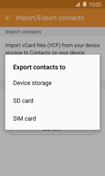 Press SIM card.