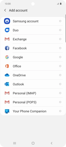 Press Google.