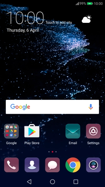 When the battery charging icon is displayed, the battery is charging.