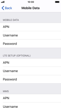 Press APN and key in mms.vodafone.net.