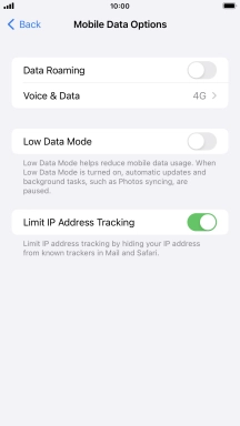 Press Voice & Data.