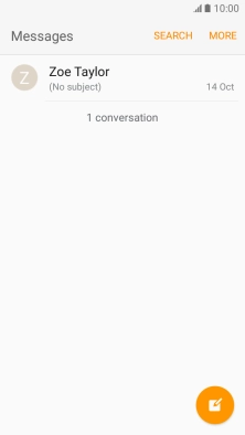 Press the new message icon.