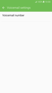 Press Voicemail number.