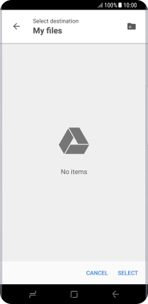 Press SELECT.