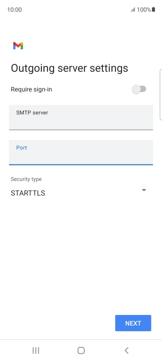 Press the drop down list below 