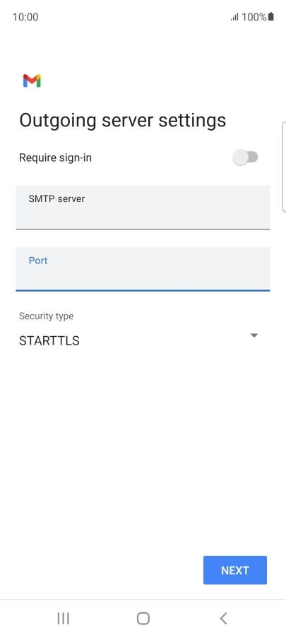 Press the drop down list below 