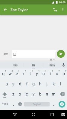 Press the language icon to select the required language.