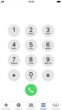 Press Keypad.