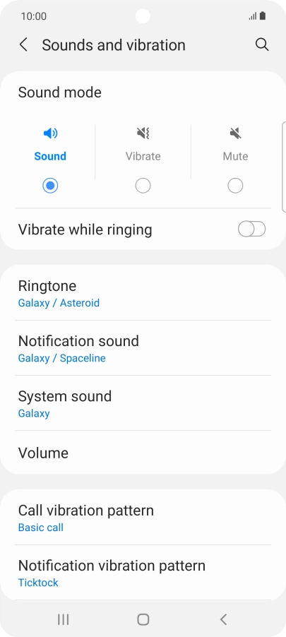 Press Ringtone.